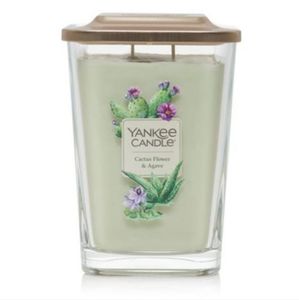 Yankee Candle Cactus Flower & Agave Large 19.5 oz 2-Wick Candle RETIRED VHTF